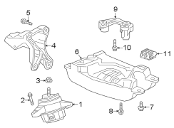 ENGINE & TRANS MOUNTING.