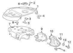 ENGINE APPEARANCE COVER.