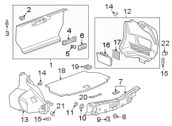 Trunk Trim Panel (Rear)