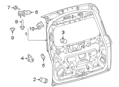 Image of Liftgate image for your Ford Bronco Sport  