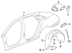 QUARTER PANEL & COMPONENTS.