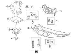 ENGINE & TRANS MOUNTING.