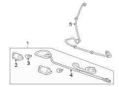 REAR LAMPS. LICENSE LAMPS.