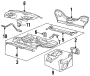 Diagonal brace. Package tray brace. Panel brace. (Upper)