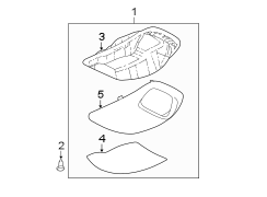 Image of Overhead Console image for your 2004 GMC Envoy   