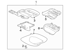 OVERHEAD CONSOLE.