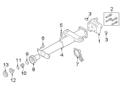 STEERING COLUMN. HOUSING & COMPONENTS.