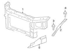 RADIATOR SUPPORT.