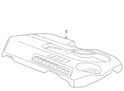 ENGINE / TRANSAXLE. ENGINE APPEARANCE COVER.