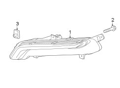 FRONT LAMPS. DAYTIME RUNNING LAMP COMPONENTS.