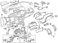 INSTRUMENT PANEL COMPONENTS.