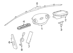 RESTRAINT SYSTEMS. AIR BAG COMPONENTS.