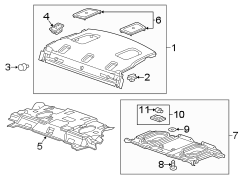 REAR BODY & FLOOR. INTERIOR TRIM.