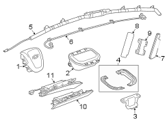 RESTRAINT SYSTEMS. AIR BAG COMPONENTS.