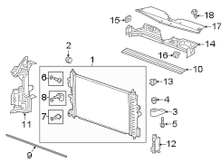 RADIATOR & COMPONENTS.