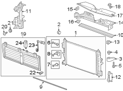 RADIATOR & COMPONENTS.