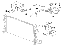 RADIATOR & COMPONENTS.