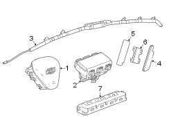 RESTRAINT SYSTEMS. AIR BAG COMPONENTS.