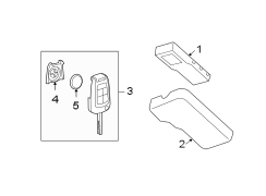 KEYLESS ENTRY COMPONENTS.