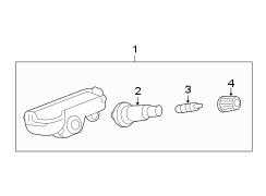 TIRE PRESSURE MONITOR COMPONENTS.