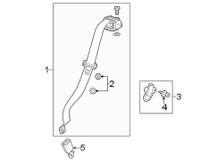 RESTRAINT SYSTEMS. REAR SEAT BELTS.