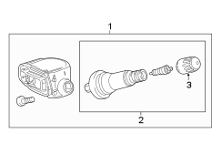 TIRE PRESSURE MONITOR COMPONENTS.