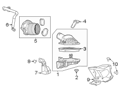 Engine Air Intake Hose