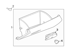 INSTRUMENT PANEL. GLOVE BOX.