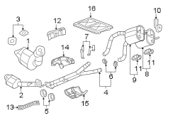 Exhaust system. Exhaust components.