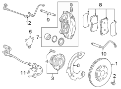 Disc Brake Pad Wear Sensor