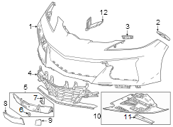 Radiator Support Air Deflector (Front, Lower)