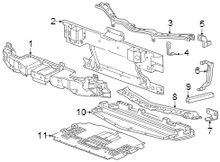 Bumper Impact Bar (Upper)