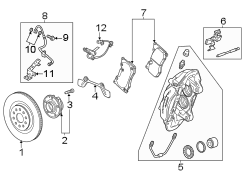 Wheel Bearing and Hub Assembly (Rear)