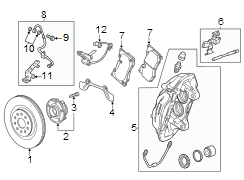 Image of Wheel Bearing and Hub Assembly (Rear) image for your 2018 GMC Sierra 2500 HD 6.6L Duramax V8 DIESEL A/T RWD Base Extended Cab Pickup Fleetside 