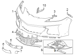 Radiator Support Air Deflector (Lower)