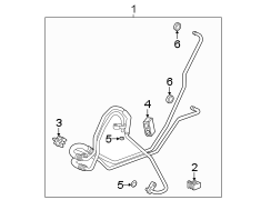 TRANS oil cooler lines.