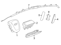 RESTRAINT SYSTEMS. AIR BAG COMPONENTS.