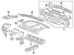 Rear body & floor.