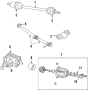 DRIVE AXLES. REAR AXLE. AXLE SHAFTS & JOINTS. DIFFERENTIAL. PROPELLER SHAFT.