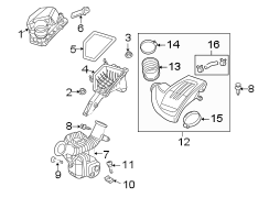 ENGINE / TRANSAXLE. AIR INTAKE.