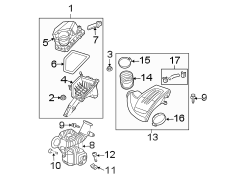 ENGINE / TRANSAXLE. AIR INTAKE.