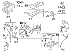 ENGINE / TRANSAXLE. ENGINE PARTS.