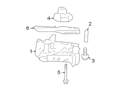 Rear body & floor. Jack & components.