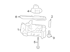 REAR BODY & FLOOR. JACK & COMPONENTS.