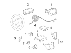 RESTRAINT SYSTEMS. AIR BAG COMPONENTS.