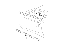 Door. Exterior trim.