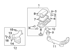 ENGINE / TRANSAXLE. AIR INTAKE.