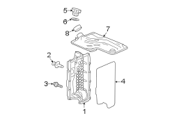 Engine / transaxle. Transaxle parts.