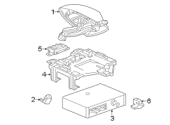 Exhaust system. Communication system components.