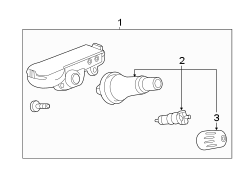 TIRE PRESSURE MONITOR COMPONENTS.